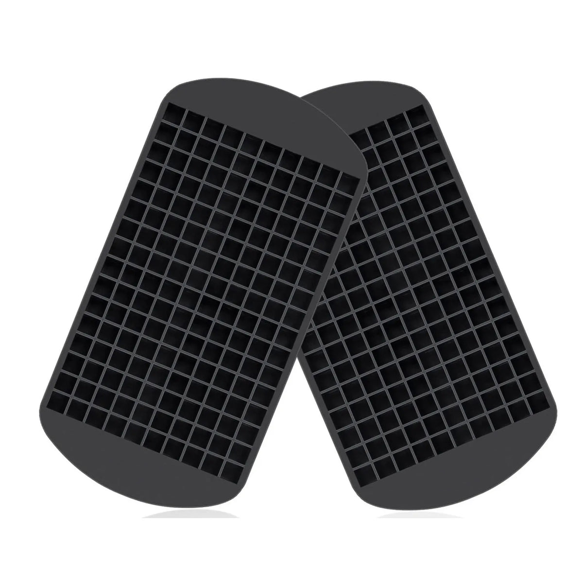 Silicone Mini Ice Cube Trays 160 Small Ice Cube Molds Easy Release Crushed Ice Cube for Chilling Whiskey Cocktail