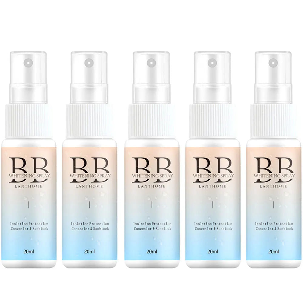 20ML BB Whitening Spray Skin Brightening Moisturizing BB Cream Face Foundation Nourishing Skin Care Beauty Cosmetics