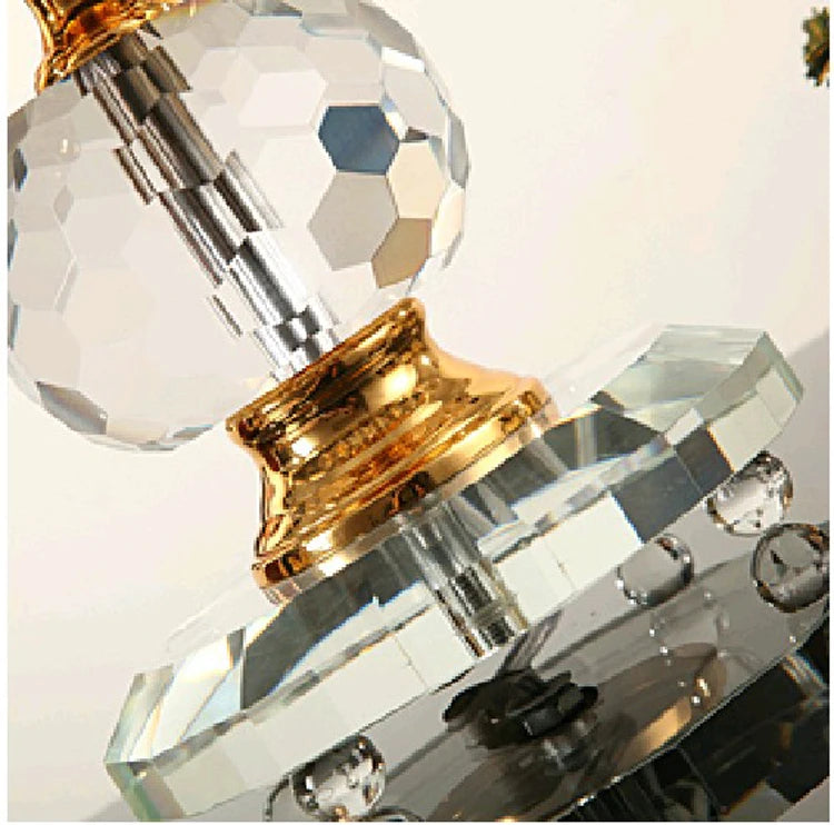 Fashion Luxury Modern 3 Lamp High Quality Luxury Crystal Table Lamp Modern Crystal Table Light 100% K9 Grade A Crystal Table