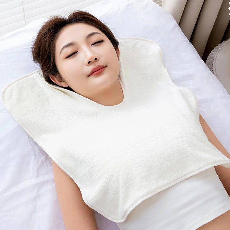 1PC Beauty Salon Skincare Massage Towel Microfiber SPA Facial Towel Esthetician U Shape Face Wrap Towels Face Skin Care Tools