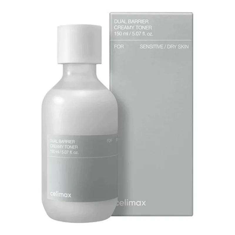 Celimax Dual Barrier Cream Toner Face Oil Control Moisturizer Sensitive Dry Oily Skin Repair Balancing Care Products for Women