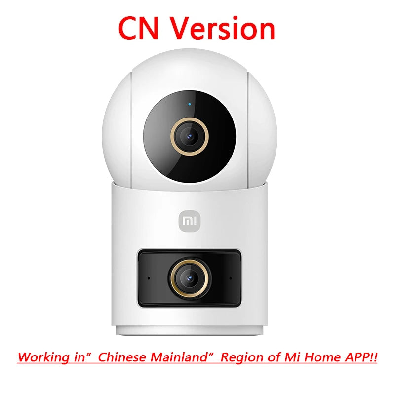 2025 Xiaomi Smart Camera Smart Camera 4 Dual Lens PTZ 360° AI Detection 5 Million pixels WiFi 6 Home Security Mi Home APP