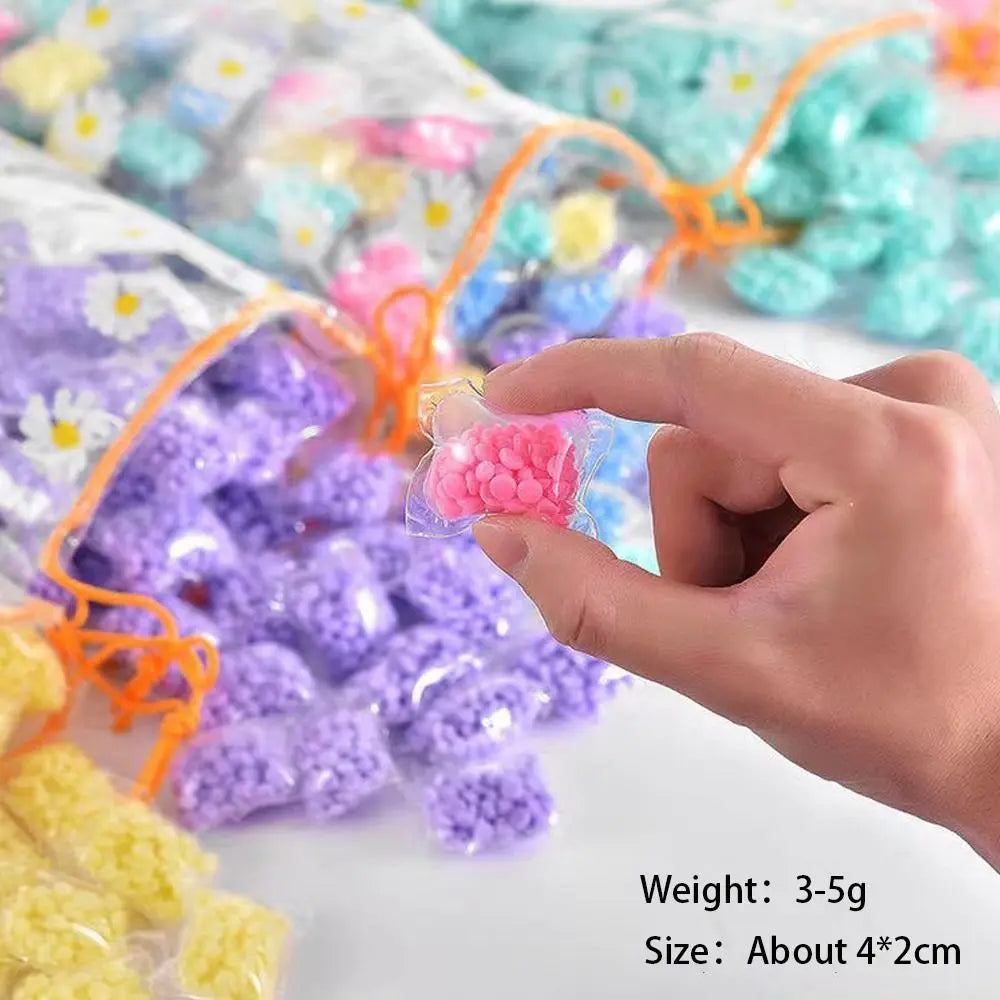 5 Packs Long-lasting Fragrance Laundry Fragrance Beads Portable Clothing Softener Household Cleaning Products Color Protection