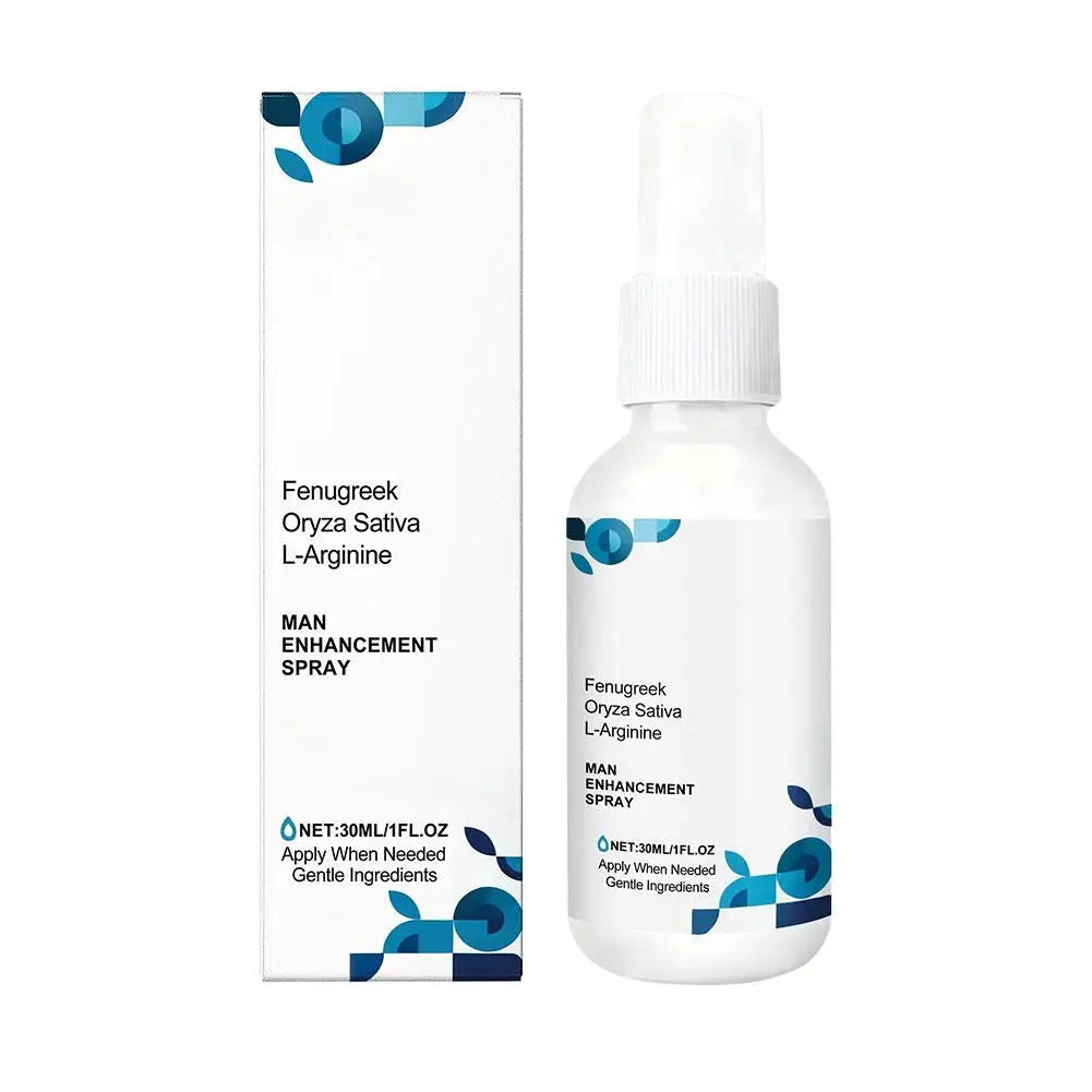 Men's Gently Care Spray Nourishes Men's Bodies Daily Condition Active Energy Recovery Care Enhancing Refreshed Body Care Spray