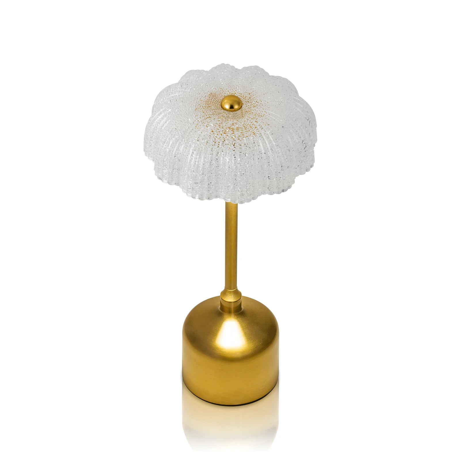 Luxury Crystal Desk Lamp Home Decor LED Table Light Rechargeable Bedside Light Reading Lamp