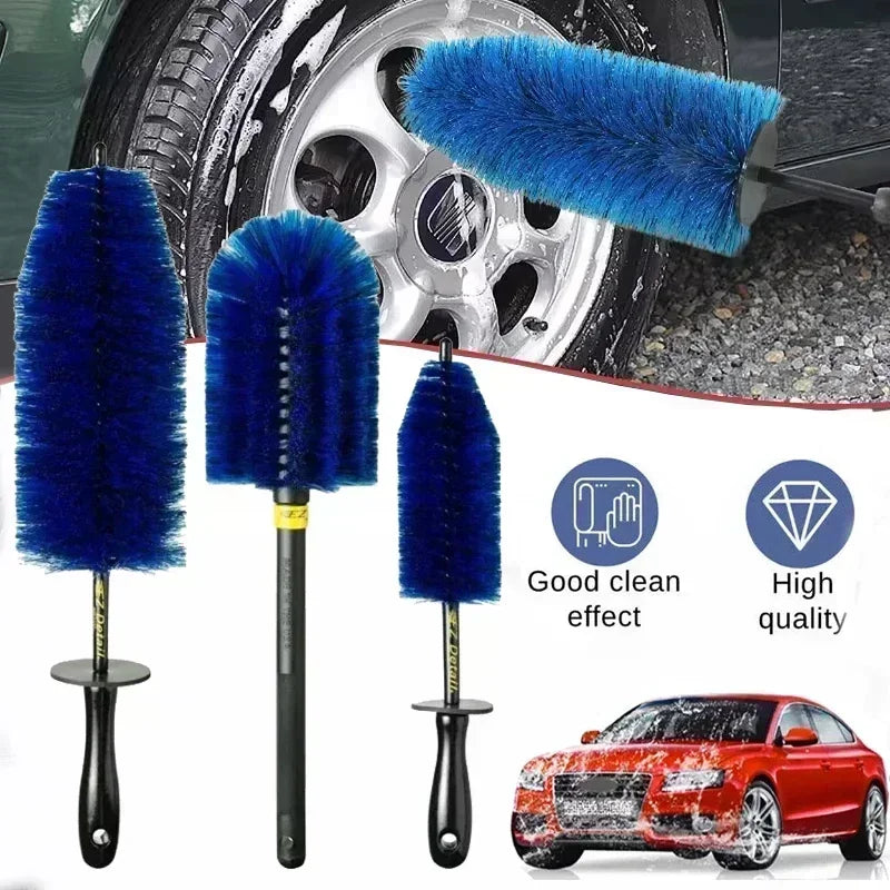 1PCS Large Car Wash Brush Automobile Beauty Supplies Tire Cleaning Car Wash Tool Hub Cap Brush Speed Beauty Special Car Care