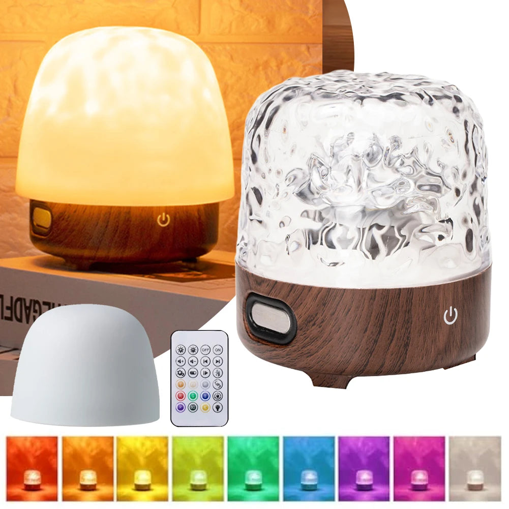 Premium Dynamic Ocean Wave Projector - Luxury Water Ripple Lamp