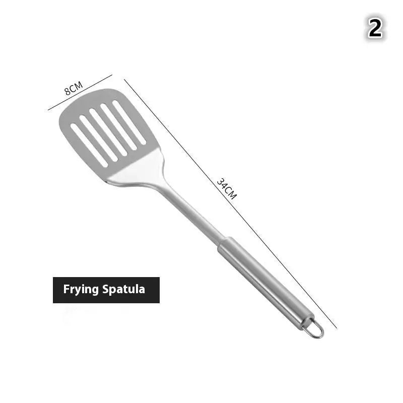 Kitchen Cookware Cooking Utensils Stainless Steel Shovel Soup Spoon Turner Utensils Dinnerware Cooking Tool Kitchen Gadgets/