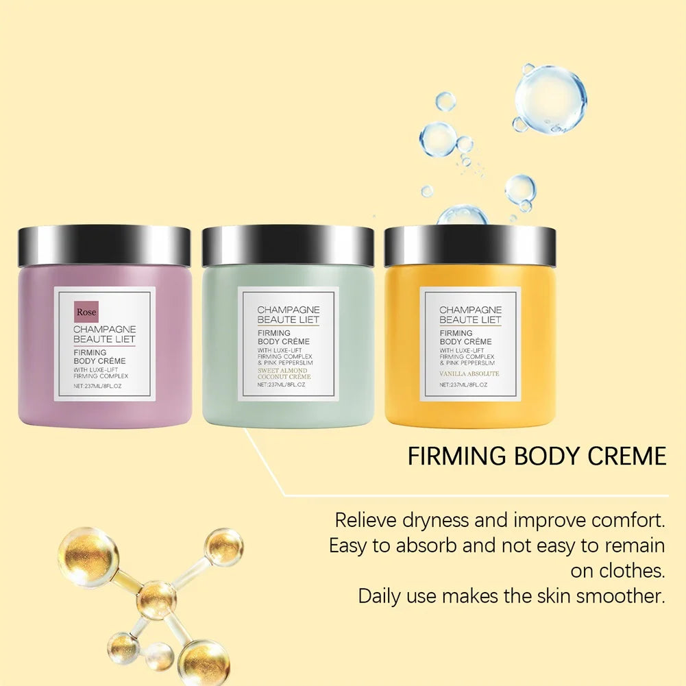 1PCS Body Cream Moisturizer For Dry Sensitive Skin Women Soothes Relieves Dry Itchy Skin Daily Hydrating Cream Body Lotion 237ML