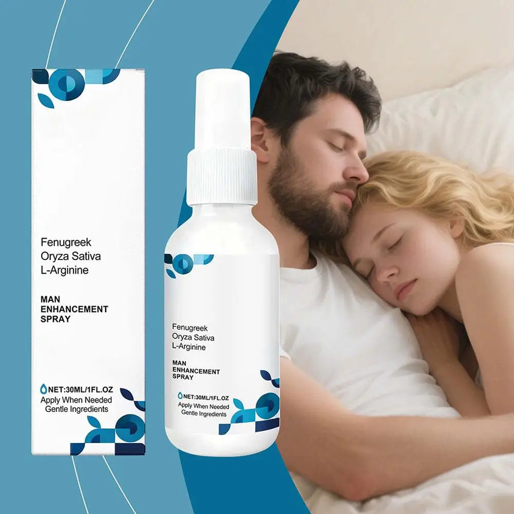 Men's Gently Care Spray Nourishes Men's Bodies Daily Condition Active Energy Recovery Care Enhancing Refreshed Body Care Spray