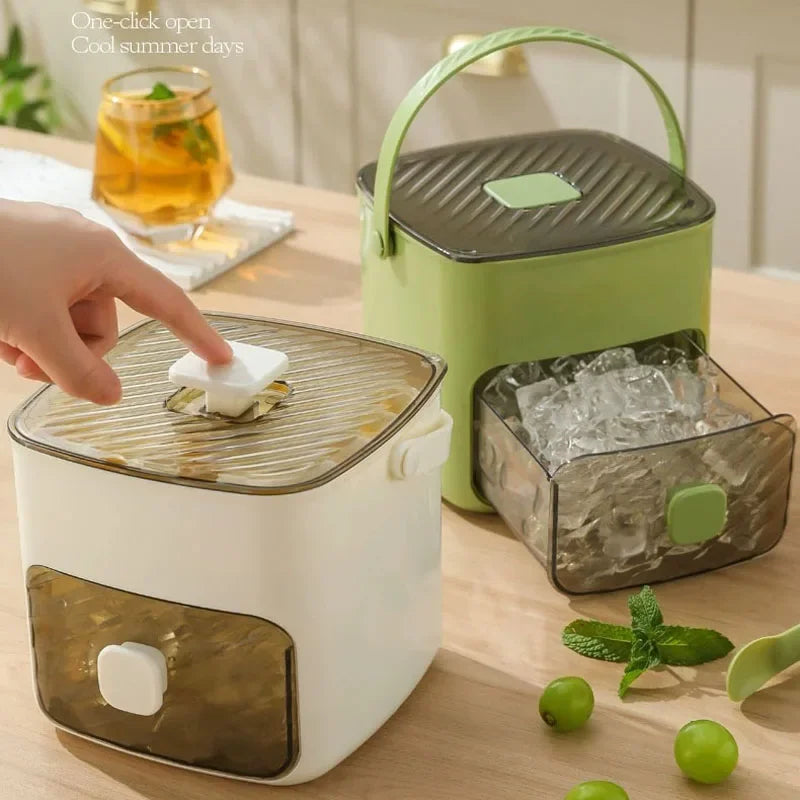 48 Grid Silicone Ice Cube Mold with Easy One-Touch Release, Reusable Leak Proof Ice Tray for Freezer,  Bar, Home Ice Making Tool