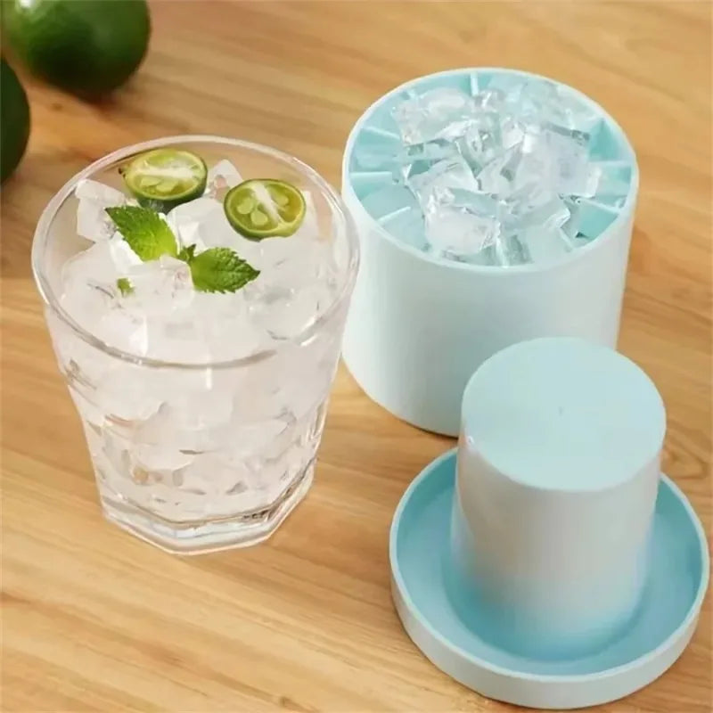 Food Grade Silicone Mini Ice Cube Tray Low Temp Resistant Unbreakable Easy Release Clean Ice Mold