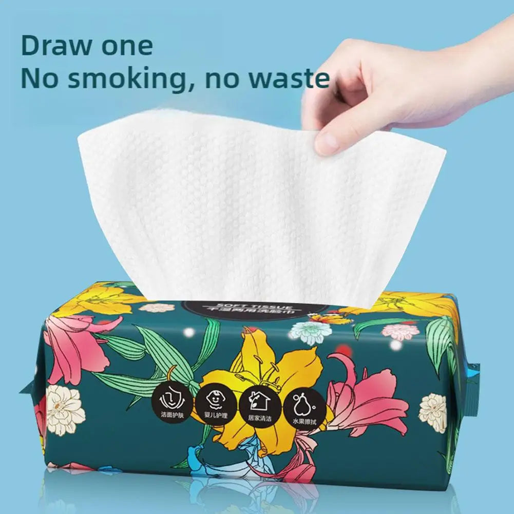 Disposable Wash Face Towel Extractable Cotton Soft Towel Beauty Salon Makeup Removal Towels Soft Cotton Skin Care Washing Tool