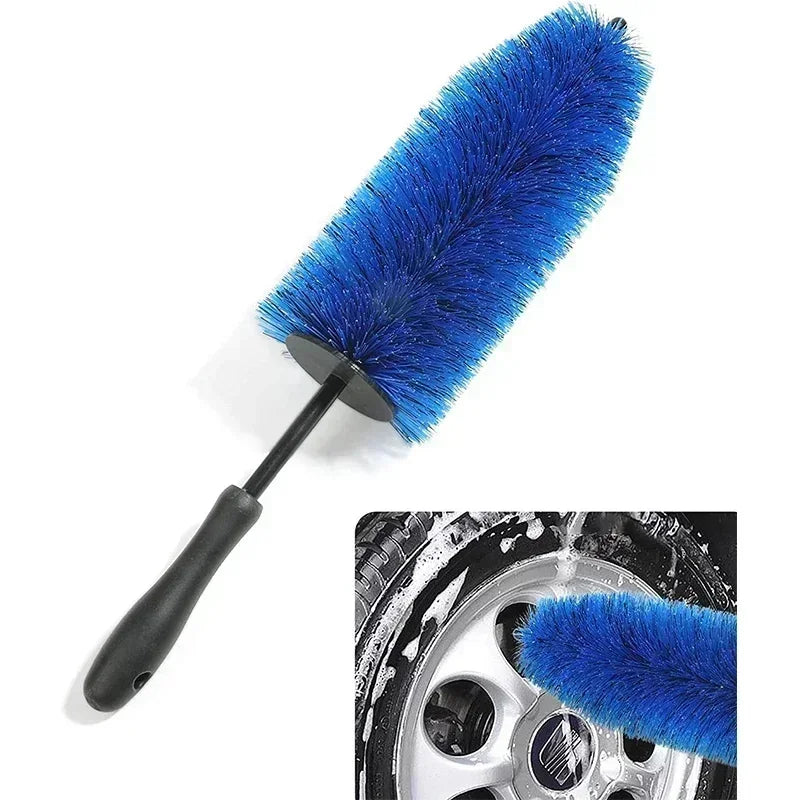 1PCS Large Car Wash Brush Automobile Beauty Supplies Tire Cleaning Car Wash Tool Hub Cap Brush Speed Beauty Special Car Care