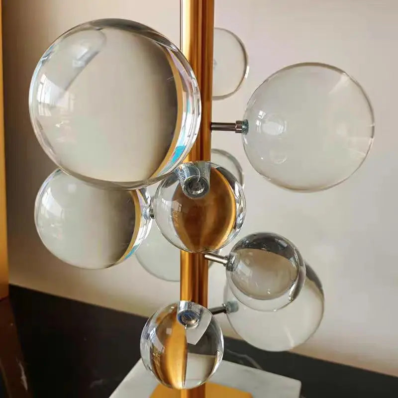 The Postmodern Chroma Crystal Desk Lamp - Luxury Statement Piece
