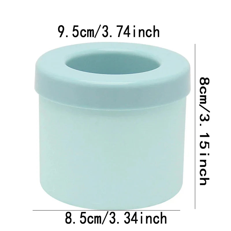 32Grid Silicone Mold Ice Cube Tray with Lid Shovel Storage Box Remove With One Click Ice Maker DIY Whiskey Cocktail Tools Summer
