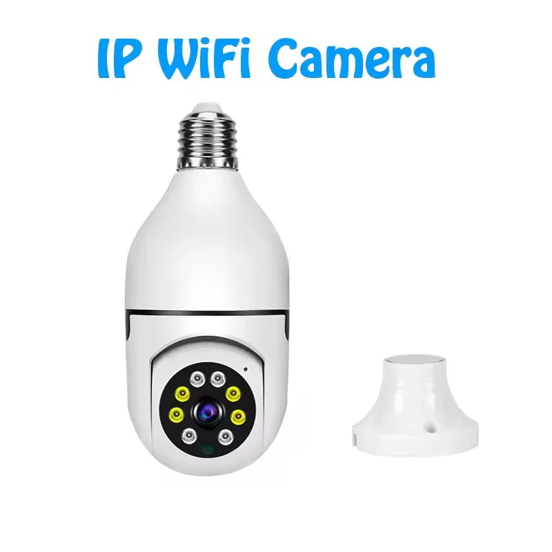 Bulb Surveillance Smart Camera HD Night Vision Indoor Security Monitor 2.4G Wireless Wifi Camera Smart Home