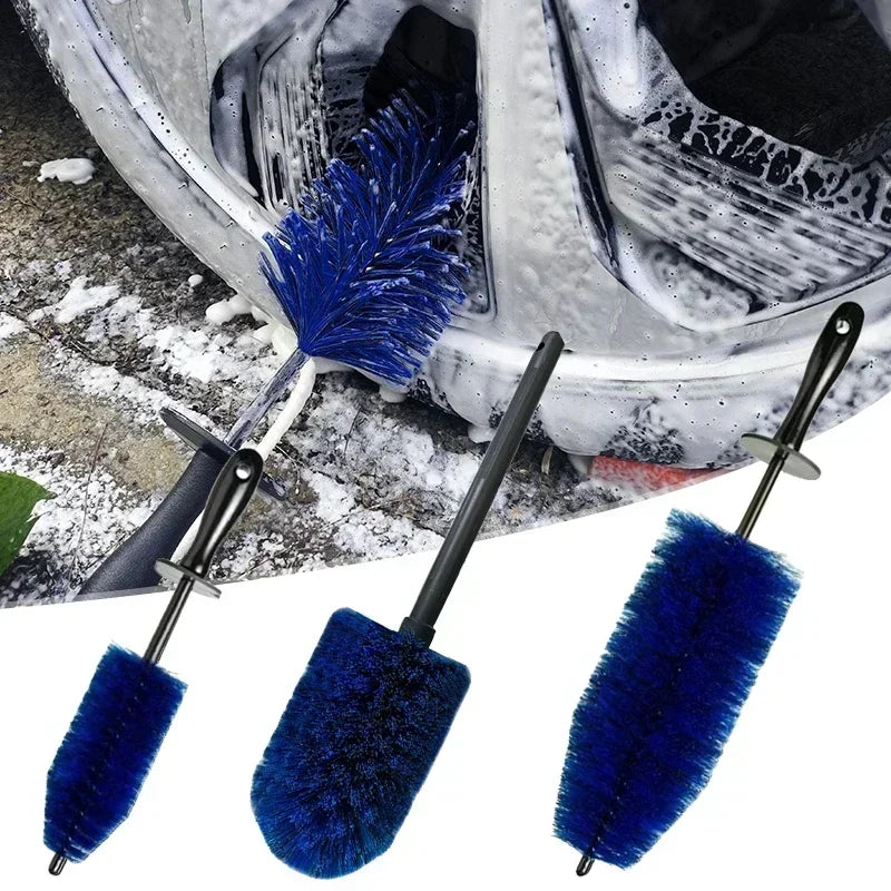 1PCS Large Car Wash Brush Automobile Beauty Supplies Tire Cleaning Car Wash Tool Hub Cap Brush Speed Beauty Special Car Care