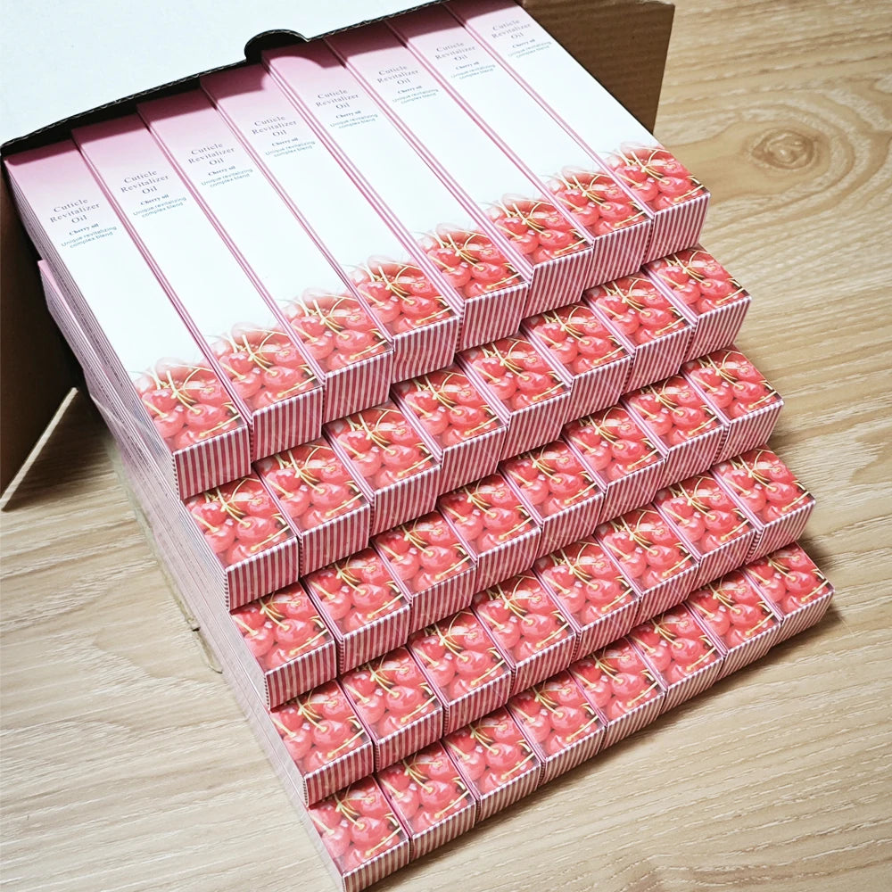 Salon Gift For Girls 40pcs Peach Mixed Cuticle Oil Set Nail Care Nutrition Oil Pen Nails Repair Hand Cuticle Manicure Treatment