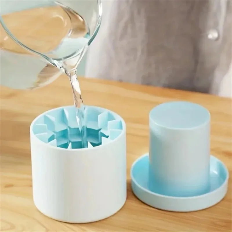 Food Grade Silicone Mini Ice Cube Tray Low Temp Resistant Unbreakable Easy Release Clean Ice Mold