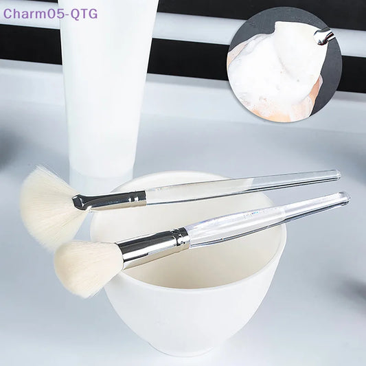New Facial Cleanser Brush Soft Hair Face Massage Wash Brush Face Mask Brush Portable Skin Care Tool