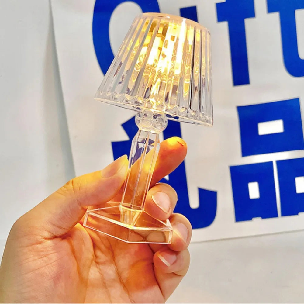 Crystal Crafts, Crystal Ornaments,Tabletop Decorations,Crystal Glowing Lamp For Tabletop Decoration Bedroom Bedside
