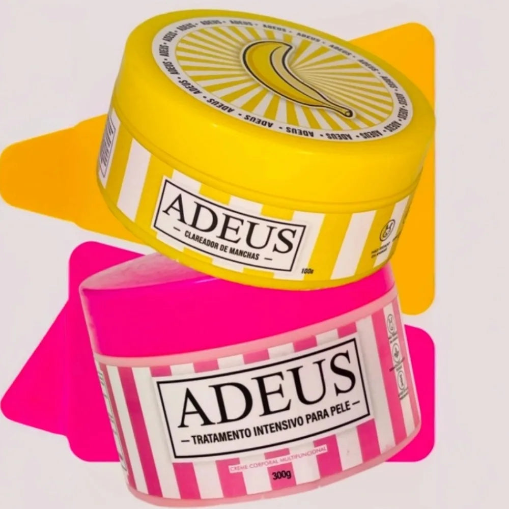 Body Care Moisturizer Duo Nourishing Firming Improve Skin Banana Blemish Wrinkles Marks Cream ADEUS Dark Spot Correcting Cream