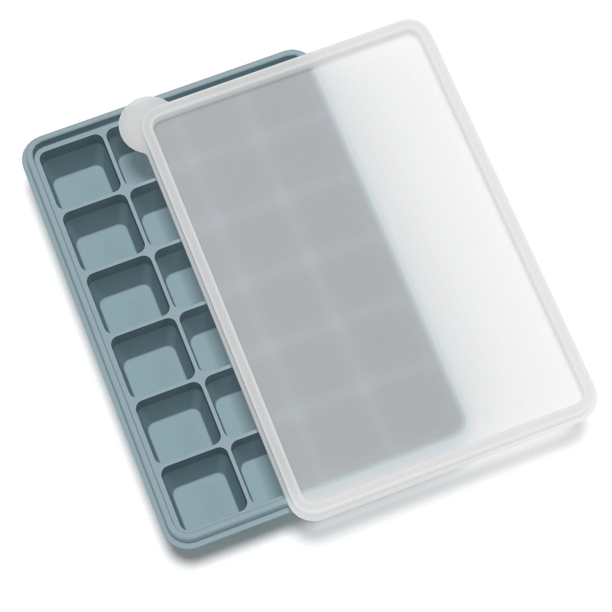 1PC/24 Ice Cube Molds Silicone Ice Tray With a Lid Prevents Odors Easy to Remove Kitchen Supplies Juice Desserts Baby Food Box