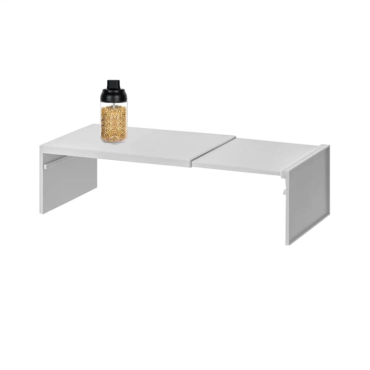 Kitchen Stretchable Cabinet Shelf Cupboard Separated Storage Rack Countertop Organizer Shoe Organizer Shelf Save Space