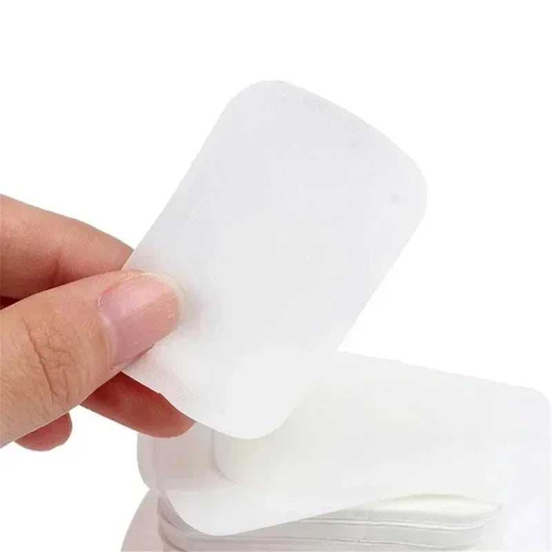 Sheet Soap Paper Bath Cleaning Body Care Outdoor Travel Shower Hand Soap Wash Cleansers Beauty Health