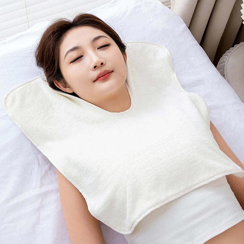 1PC Beauty Salon Skincare Massage Towel Microfiber SPA Facial Towel Esthetician U Shape Face Wrap Towels Face Skin Care Tools
