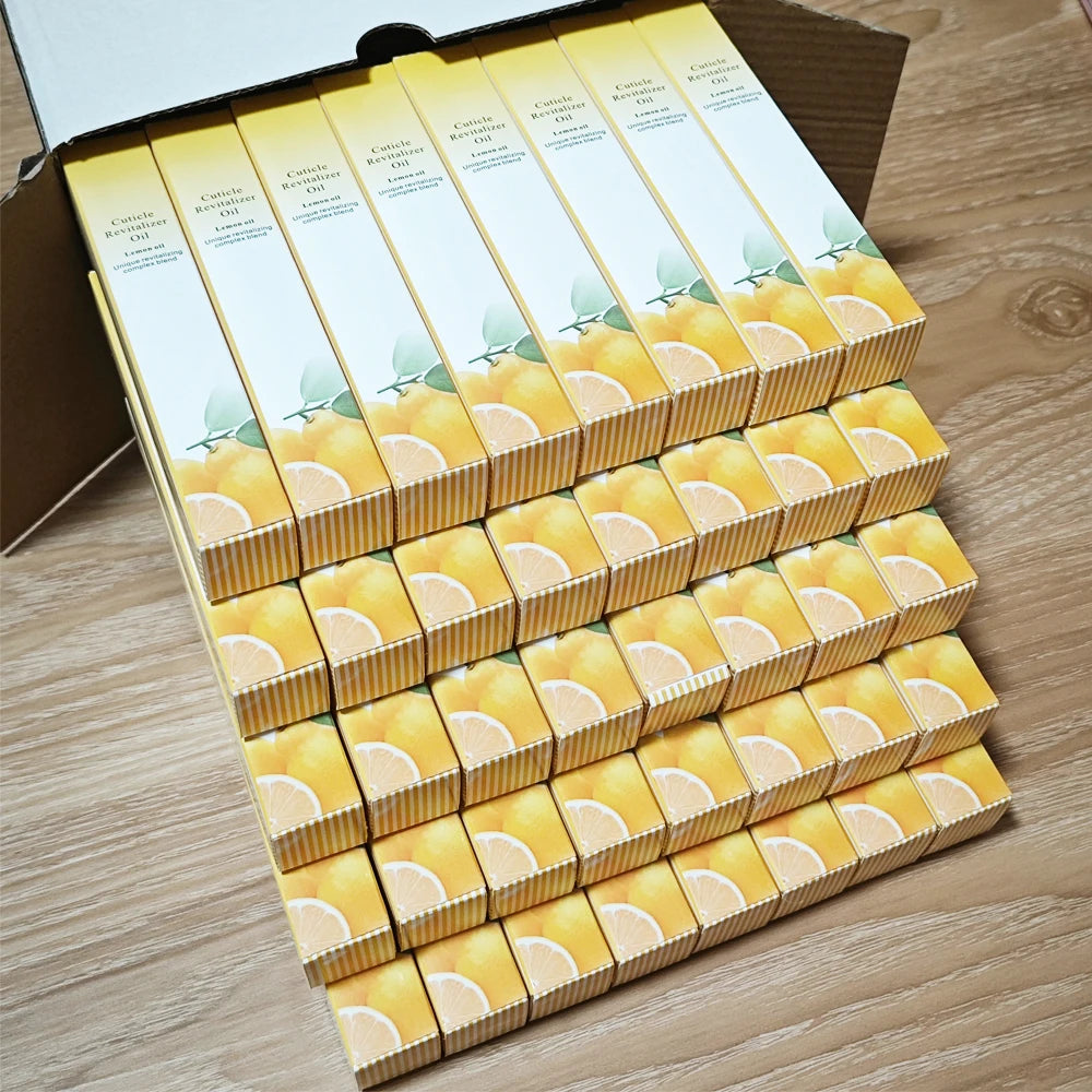 Salon Gift For Girls 40pcs Peach Mixed Cuticle Oil Set Nail Care Nutrition Oil Pen Nails Repair Hand Cuticle Manicure Treatment