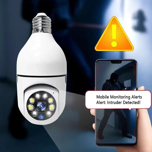 Bulb Surveillance Smart Camera HD Night Vision Indoor Security Monitor 2.4G Wireless Wifi Camera Smart Home