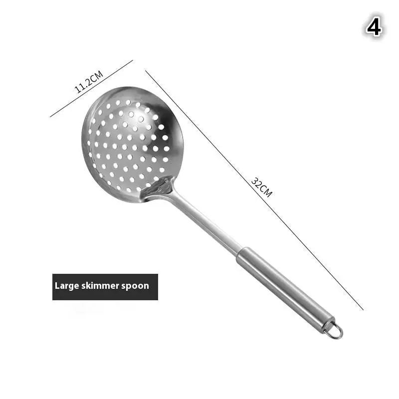 Kitchen Cookware Cooking Utensils Stainless Steel Shovel Soup Spoon Turner Utensils Dinnerware Cooking Tool Kitchen Gadgets/