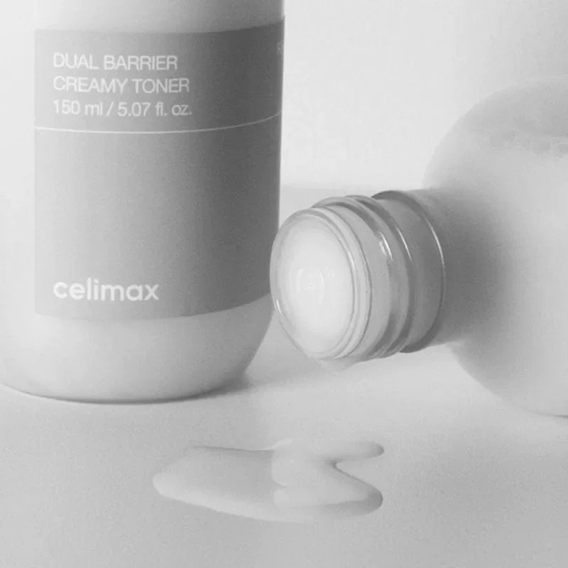 Celimax Dual Barrier Cream Toner Face Oil Control Moisturizer Sensitive Dry Oily Skin Repair Balancing Care Products for Women