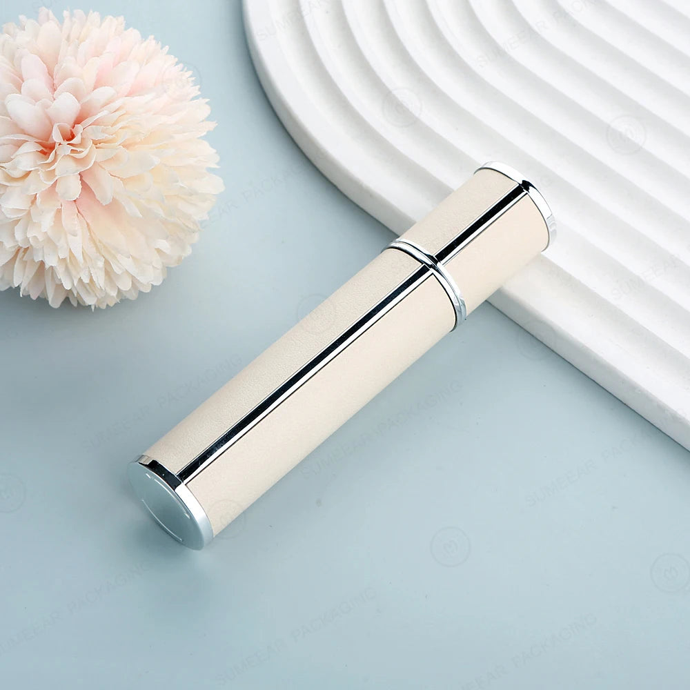 Pack of 10 10ml Luxury Perfume Spray Bottles with Leather Exterior And Glass Liner Press-Type Hydrating Mist for Personal Care
