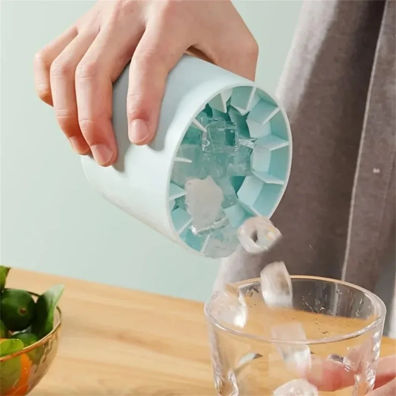 Food Grade Silicone Mini Ice Cube Tray Low Temp Resistant Unbreakable Easy Release Clean Ice Mold