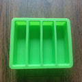 Strip-shap Ice Cube Trays Giant Silicone Ice Cubes Square Tray Mold Non-toxic Durable Wine Ice Cube Easy-Release Ice Cube Molds