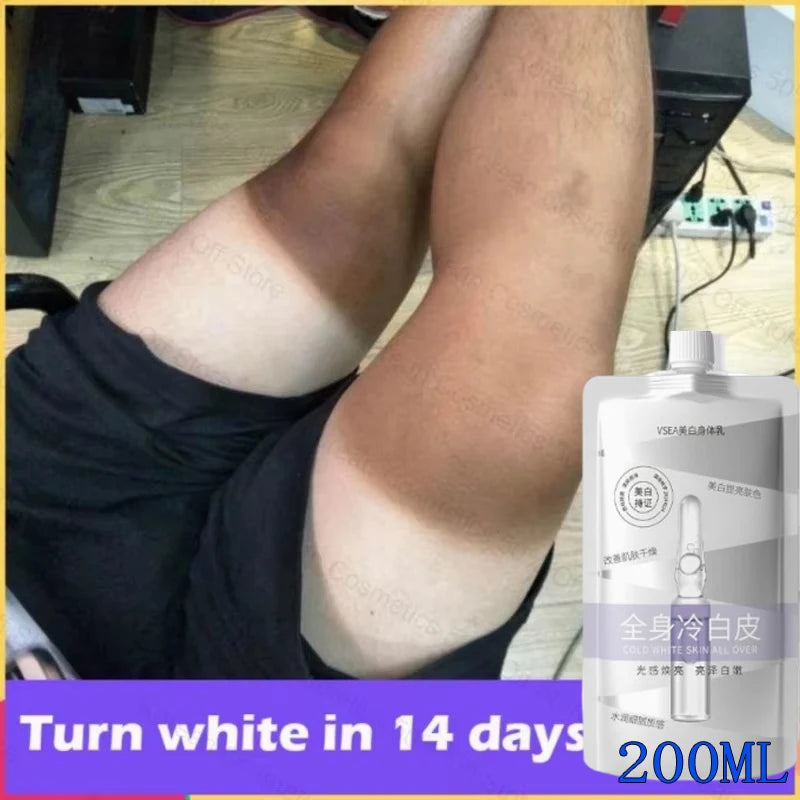 Body Whitening Cream Private Parts Underarm Knee Thigh Inner Melanin Bleaching Brighten Lotion Dark Skin Healthy White Body Care