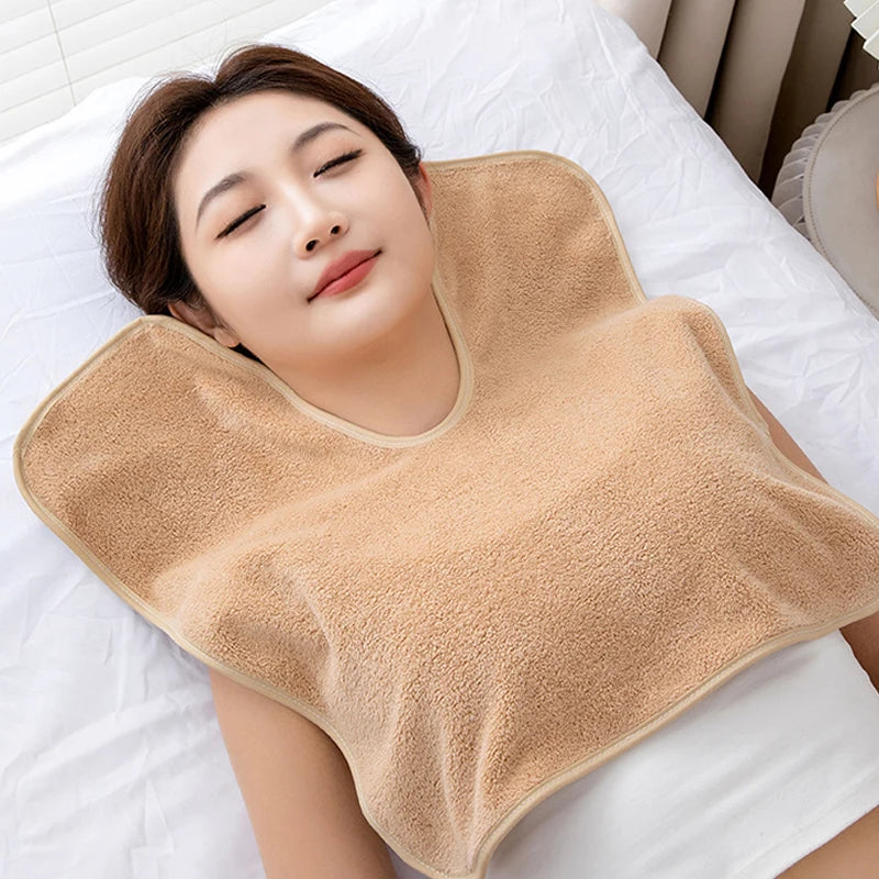 1PC Beauty Salon Skincare Massage Towel Microfiber SPA Facial Towel Esthetician U Shape Face Wrap Towels Face Skin Care Tools
