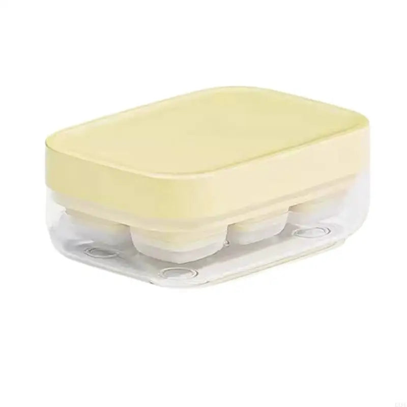 Easy Release Ice Ball Tray With Silicone Materials For Quick Making Stackable Ice Molds with Lid KXRE