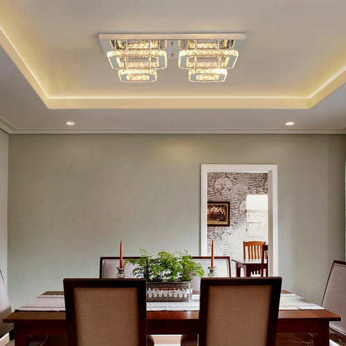 Crystal Ceiling Light Modern Crystal Led Chandelier Luxury Pendant Lighting  Home Decor Lamp Living Room Indoor Fixture Bedroom
