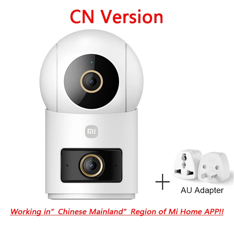 2025 Xiaomi Smart Camera Smart Camera 4 Dual Lens PTZ 360° AI Detection 5 Million pixels WiFi 6 Home Security Mi Home APP
