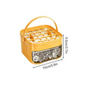 Ice Tray With Lid Portable Easy Release Ice Molds Box for Beverages Whiskey Cocktails Sodas Juices Yogurt Lemonade Drinks Party