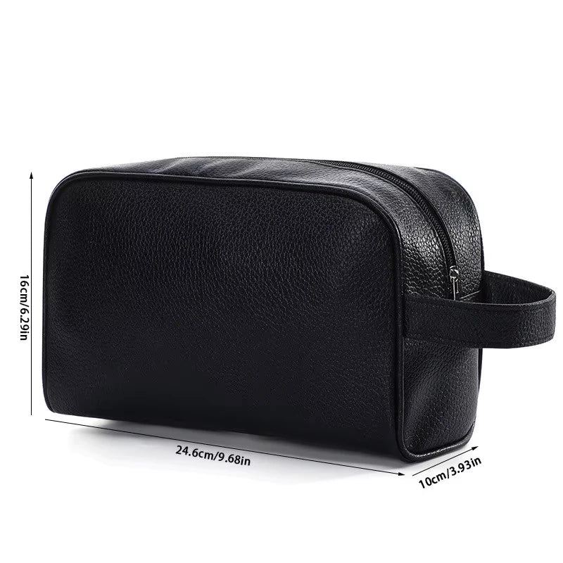 Personalized Name Stylish Portable Zipper Toiletry Bag, Large Capacity Makeup Organizer, Ideal for Skin Care Toiletries Storage