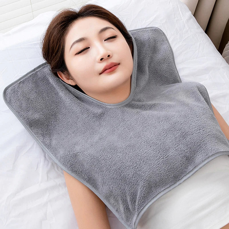 1PC Beauty Salon Skincare Massage Towel Microfiber SPA Facial Towel Esthetician U Shape Face Wrap Towels Face Skin Care Tools
