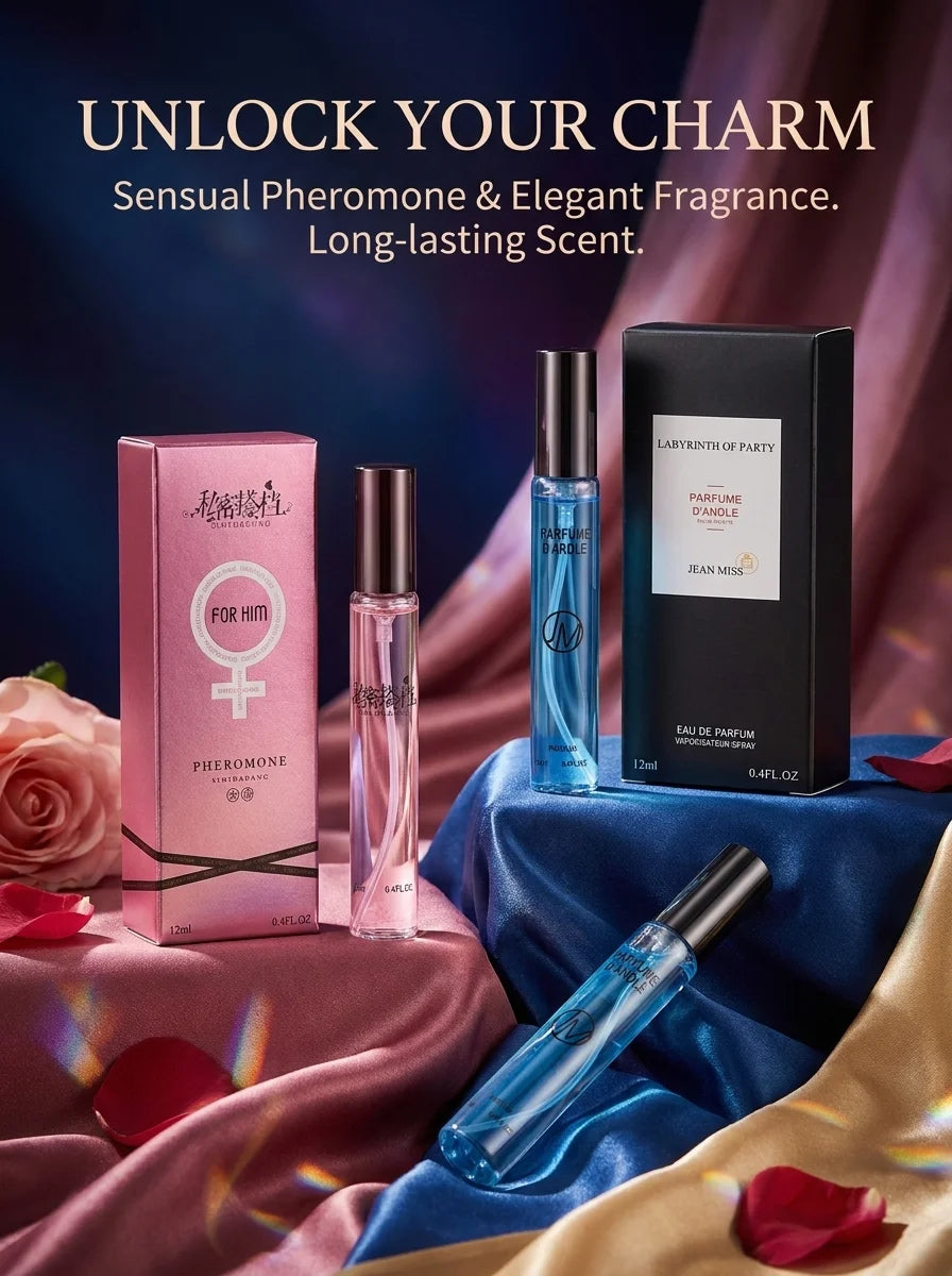 Perfume aphrodisiac men and women body spray flirting perfume attractive fragrance water personal magnetic body spray