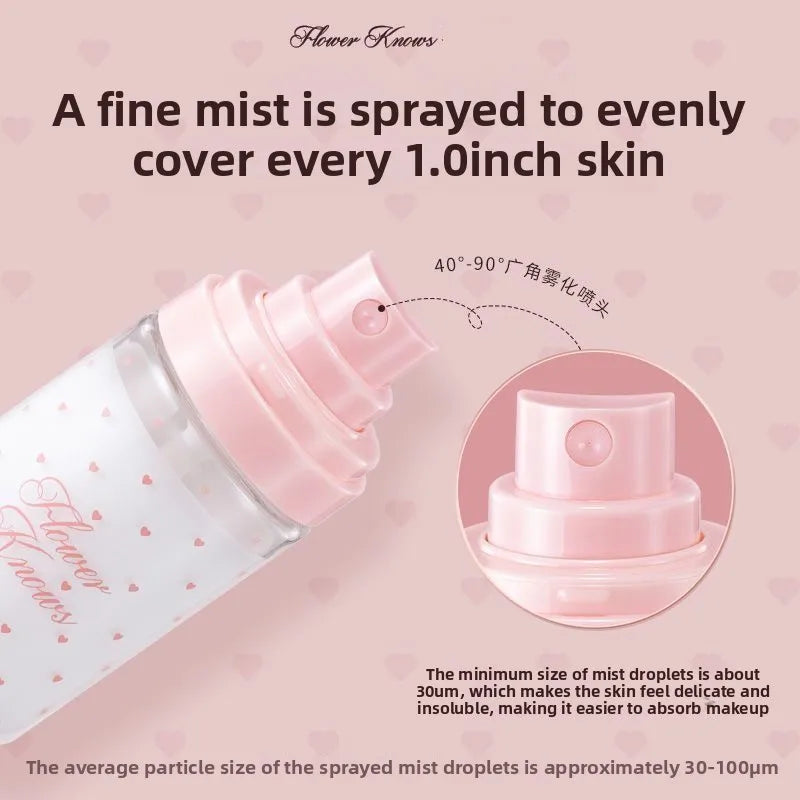 FlowerKnow Makeup Base Moisturizing Essence Sprayfor Makeup Face Primer Korean Skin Care Products Hydrating Face Mist