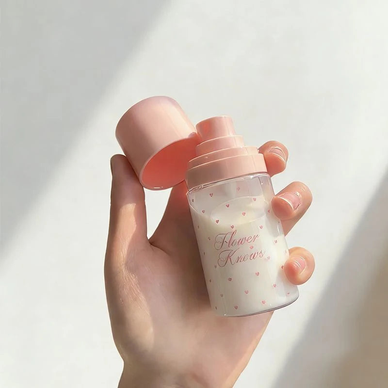 Flowerknows Pre Makeup Moisturizing Essence Setting Spray for Makeup Face Primer Korean Skin Care Products Hydrating Face Mist