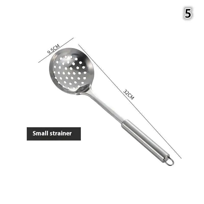 Kitchen Cookware Cooking Utensils Stainless Steel Shovel Soup Spoon Turner Utensils Dinnerware Cooking Tool Kitchen Gadgets/